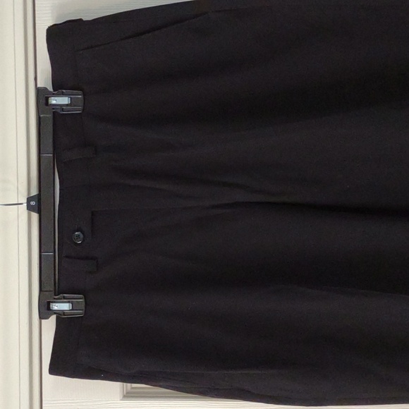 Men's Clairborne Black Dress Pants Slacks - Picture 2 of 5